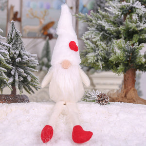 Christmas Doll with Feet and Face - HOUSYE