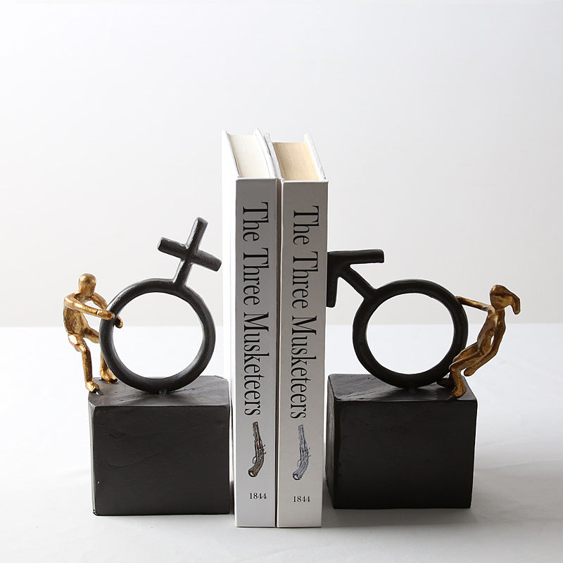 Light Luxury Fashion Men and Women Bookends - HOUSYE