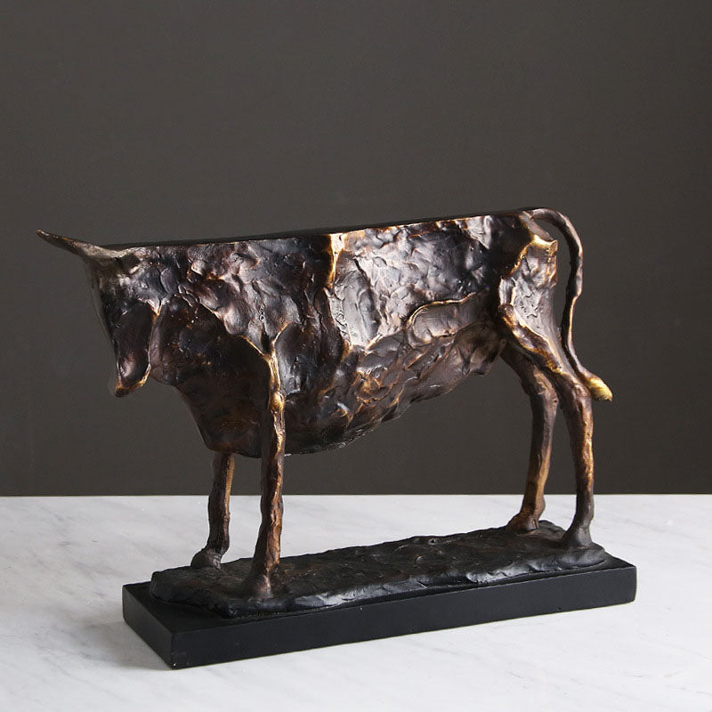 Creative Modern Minimalist Iron Cow - HOUSYE