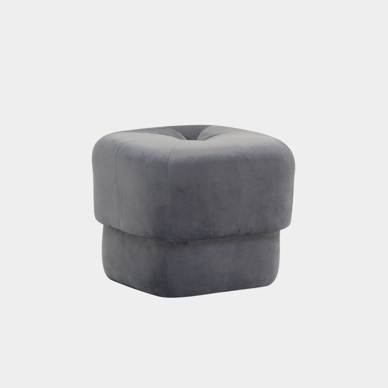 Modern Square Soft Stool - HOUSYE