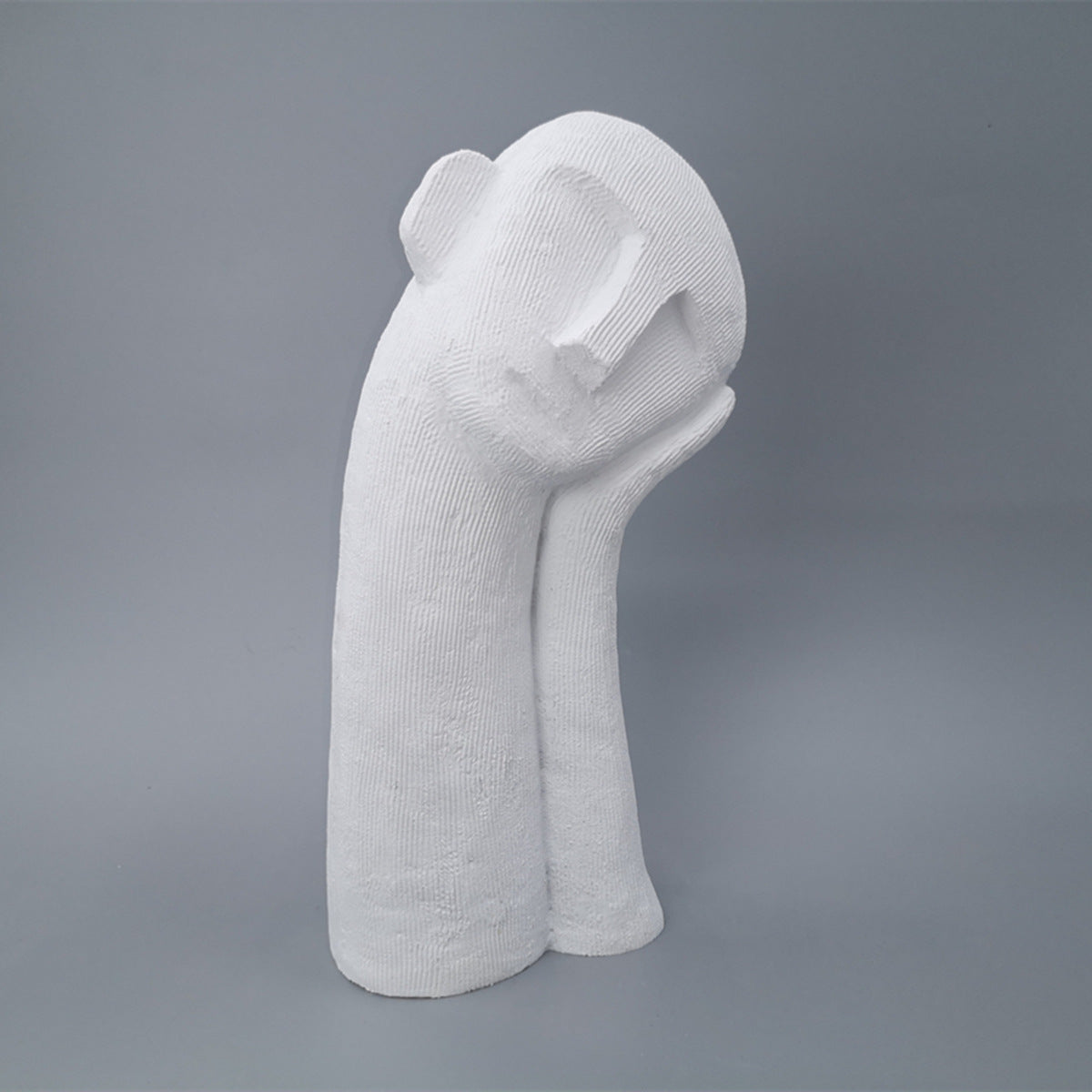 Modern Art Abstract Plaster Figure Sculpture - HOUSYE