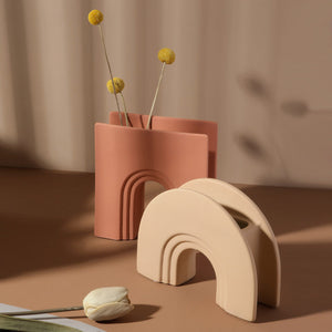 Simple Ceramic Art Vase - HOUSYE