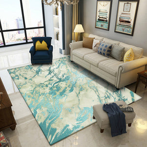 Marbling Polyester Rugs - HOUSYE