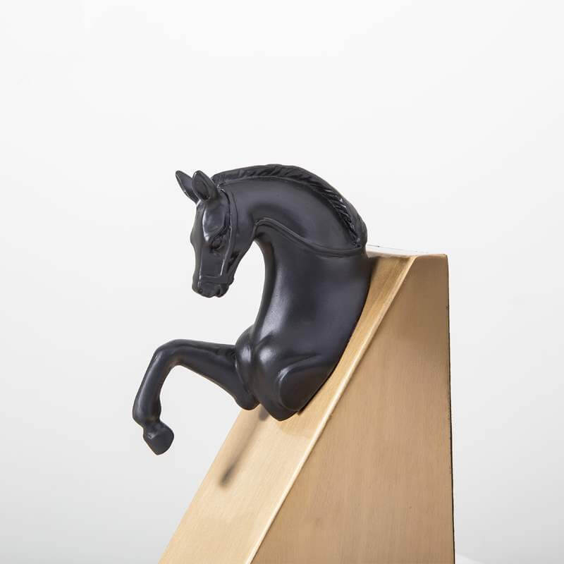 Horse Sculpture Bookends Set - HOUSYE