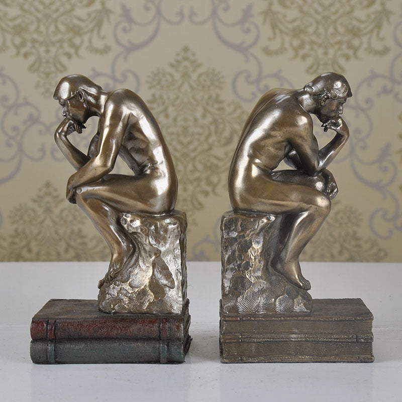 People Sculpture Bookends - HOUSYE