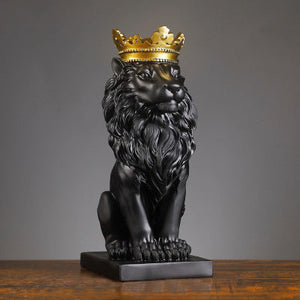 Lion King Sculpture Decor Objects - HOUSYE