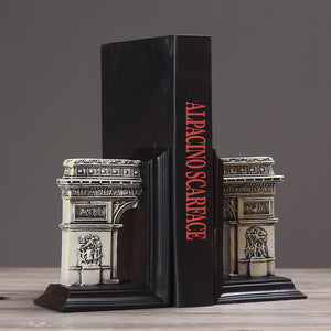 Triumphal Arch Sculpture Bookends - HOUSYE