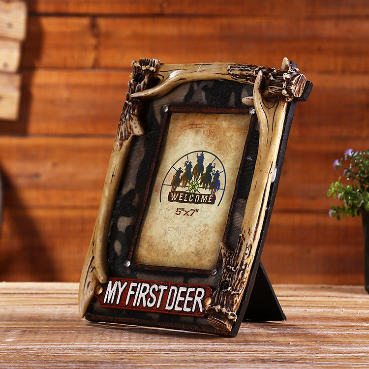 Western Cowboy Style Picture Frame - 10 - HOUSYE