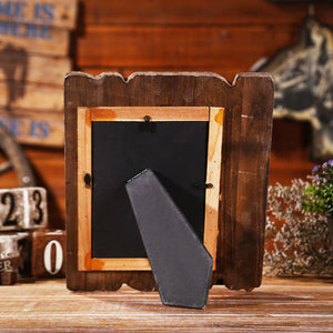 Western Cowboy Style Picture Frame - 16 - HOUSYE