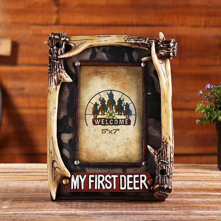 Western Cowboy Style Picture Frame - 10 - HOUSYE